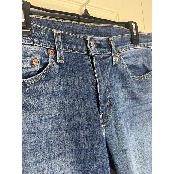 Levi Strauss Women's 511 Slim Fit Jeans Capri Denim Pants - Picture 1 of 10